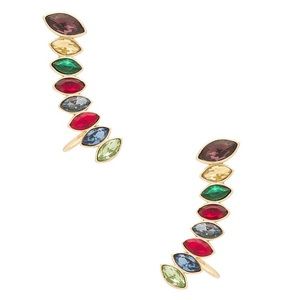 STACKED SPARKLER EAR CLIMBER Rebecca Minkoff